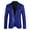 Blue, variant on Men's Floral Tuxedo Suit Jacket Slim Fit Dinner Jacket Party Prom Wedding Blazer Jackets Black