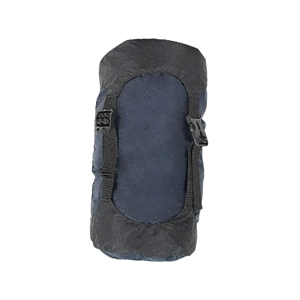Saco de cosas de compresión impermeable multifuncional bolsa de almacenamiento de compresión saco de dormir para adultos niños pesca , Azul oscuro M Color azul oscuro M
