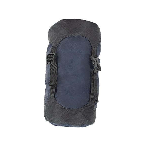 Compression Sack for Sleeping Bag Clothes Outdoors Hiking Storage Stuff Sack Dark Blue Color M
