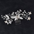 thumbnail image 1 of unbranded 2Ud Peines Decorativos De Plata Con Accesorios Para Peinados De Novia, 1 of 8
