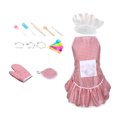 thumbnail image 2 of Neinkie Cooking Toy Set Stimulate Imagination High Simulation Kitchen Toy Dress Up Role Play Baking Toy Set for Girl, 2 of 8