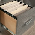 thumbnail image 6 of Sauder Hayes Garden Desk with File Drawer, Ashen Oak Finish, 6 of 10