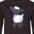 thumbnail image 4 of Inktastic Cute Little Lamb Long Sleeve Youth T-Shirt, 4 of 5