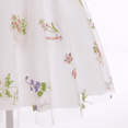 thumbnail image 5 of Flower Girl Dress Elegant Thin Strap Tulle Skirt Princess Gown Perfect for Weddings Birthdays and Special Occasions White-8Y, 5 of 8