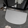 thumbnail image 1 of Alfombras de baño de secado rápido, alfombras de ducha lavables, alfombrilla suave antideslizante para puerta de entrada para ducha, puerta delantera, , gris M Baoblaze Alfombra de baño, 1 of 8