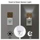 thumbnail image 3 of Fotbe Flying Furry Honey Bees Luz Nocturna LED, Luz de Noche con Sensor de Luz Natural de Anochecer a Amanecer, Se Enchufa a la Pared, Blanco Cálido 0.5W-EU, 3 of 7