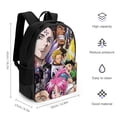 thumbnail image 2 of Hunter × Hunter Backpack, Large Capacity Backpack for College Work, 16.1x12.6x6.7 Inch, 2 of 8