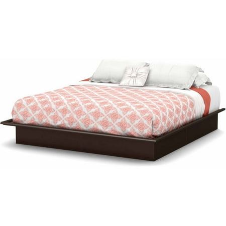 South Shore Soho King Platform Bed With Molding Chocolate South Shore Soho King Platform Bed With Molding Chocolate
