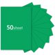 thumbnail image 1 of Cartulina YVMVDV, 50 hojas, 21,5 x 28 cm, 250 g/m² de grosor, color verde, 1 of 6