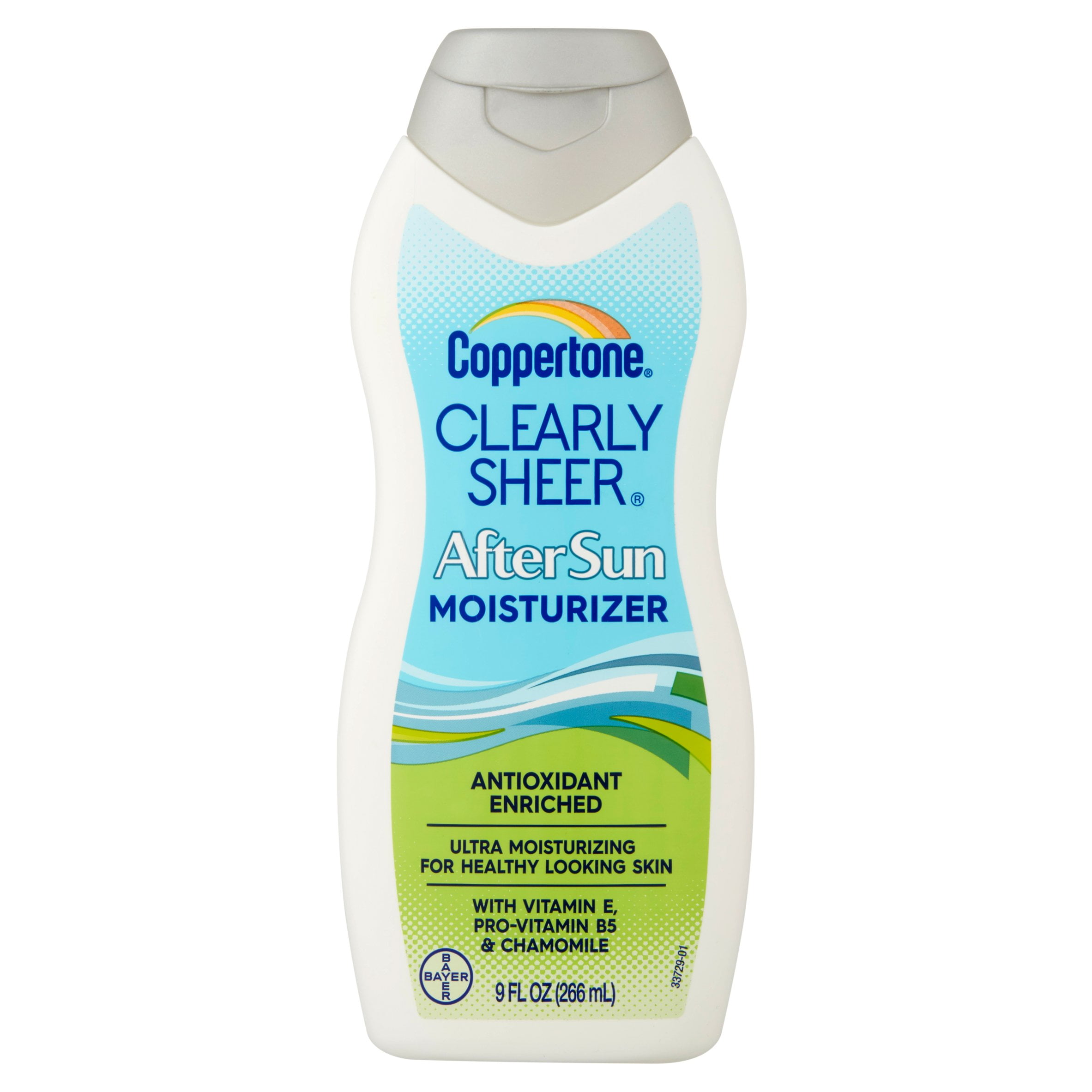 Coppertone Clearly Sheer After Sun Moisturizer 9 oz