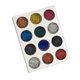 thumbnail image 1 of 12 colores/juego de cuerdas de cristal para decoración de uñas, línea de rayas metálicas elásticas Labymos Cuerda de cristal, 1 of 7
