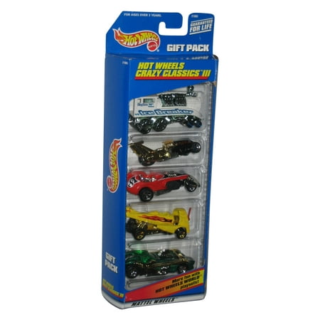 Hot Wheels Crazy Classics III Die-Cast Car Mattel Gift Pack Set - (5