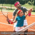 thumbnail image 4 of Banda para el sudor Diadema deportiva, diadema de absorción del sudor, diadema de toalla deportiva, diadema protectora para la muñeca, juego de toallas de algodón, diadema para correr, fitness, yoga,, 4 of 5