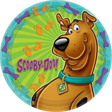  Scooby  Doo  9 Inch Round  Plates 8 Per Pack Walmart com