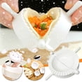 thumbnail image 1 of RXIRUCGD Home Kitchen Gadgets 8cm Diameter Manual Dumpling Making Plastic Mold, 1 of 7
