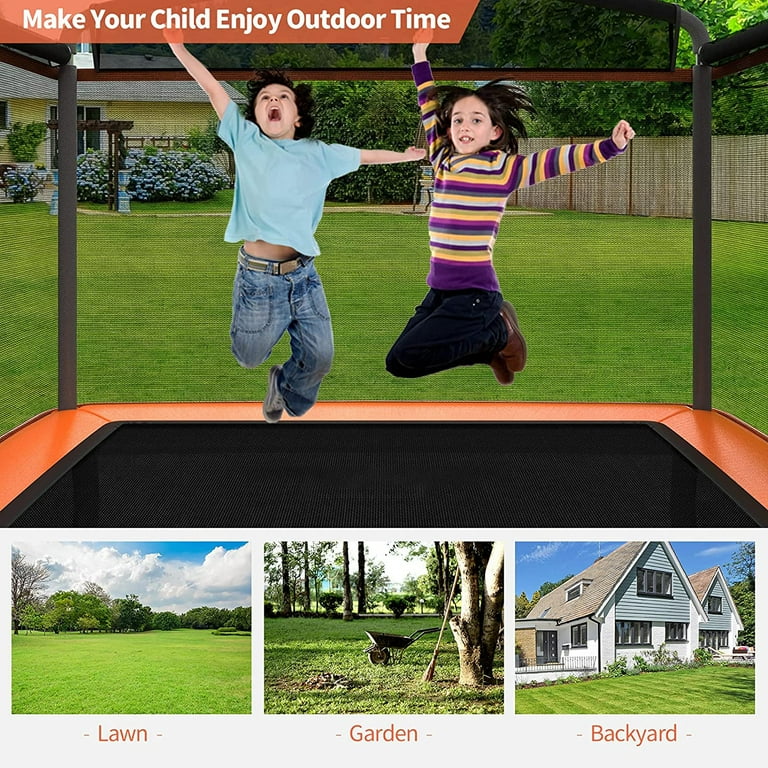 6ft trampoline with enclosure cheap