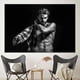thumbnail image 1 of Póster de impresión Hd de gimnasio para hombre desnudo Sexy, arte de pared en blanco y negro, imágenes en lienzo para sala de estar, pared escandinava, decoración del hogar, 1 of 4