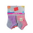 thumbnail image 2 of Hanes Women's No Show Socks, Comfort Fit, 10-Pack, Size 8-12, 2 of 5