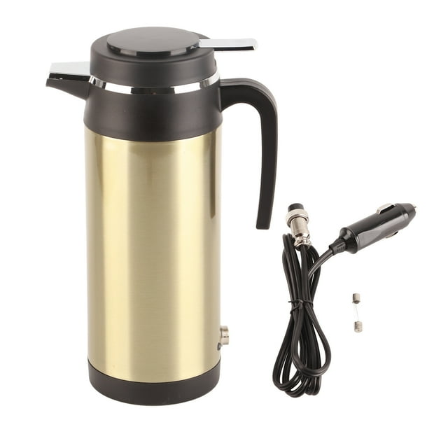 Kettle,1200ML 12V Stainless Steel Electric Kettle Electricincar Kettle Achieve More