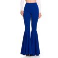 thumbnail image 3 of Txlixc Pantalones de campana sexy femenina, pantalones de moda retro sin fisuras de color sólido y cintura alta Txlixc  moda, 3 of 6