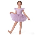 thumbnail image 6 of EnJoCho Girls Tutu Dress Ruffl𝖾 Sleeveless Gradient Tulle Toddler Elastic Smoc𝗄ed Wedding Puffy Dresses Summer Cute Princess Outfit Toddler Skater Dress Casual, 6 of 7
