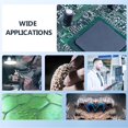 thumbnail image 2 of Eigraketly Microscopio digital LCD 500-1000X Microscopio 1080FHD WiFi Microscopio con 8LED Ángulo ajustable Video y foto Leyenda para la escuela Hogar Pantallas optoelectrónicas Plata Eigraketly TO005287-01, 2 of 6