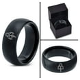 thumbnail image 4 of Black Custom Gamer Tungsten Ring Gift Mother 40th Birthday Gifts for Men Eco Friendly Gay, 4 of 8