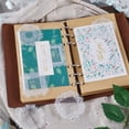 thumbnail image 4 of 1 Box 180Pcs 15 Styles Vintage Lace Stickers Transparent Lace Stickers PET Waterproof White Flowers Clear Decorative Decals Sticker for DIY, 4 of 5