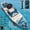 Blue-Beige, variant on Ultifit Inflatable Paddle Board Extra Wide 500 Lbs Capacity Anti-Slip Design with SUP Accessories and Seat 12' x 36"