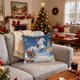 thumbnail image 4 of Pillowcase Cover Living Room Sofa Festival Ambiance Decoration Christmas Cushion Cover, 4 of 6