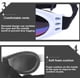 thumbnail image 5 of Juego de 2 gafas protectoras para perros, correa ajustable, protección ocular para viajes y esquí, gafas de sol impermeables para perros (negro, blanco), 5 of 5
