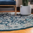 thumbnail image 2 of Traditional Koakburg Collection Area Rug Navy Blue - 3'3" Round, 2 of 5