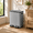 Matte Gray, variant on Dual Compartment Trash Can – 60L Matte Black Stainless Steel Kitchen Garbage Bin with Soft-Close Foot Pedal & Removable Inner Buckets for Home Office