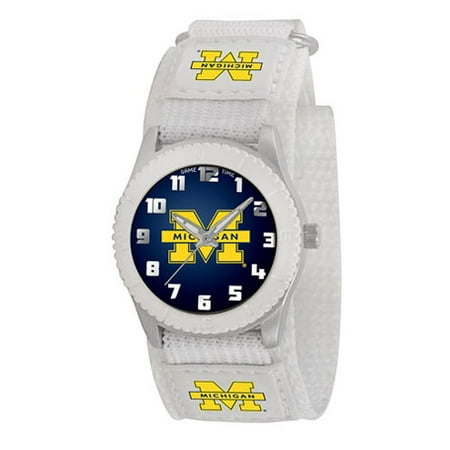 Game Time NCAA Michigan Rookie Series Watch in White