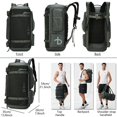 thumbnail image 6 of BE SMART 50L Extra Large Gym Backpack for Men, Big Gym Bag with Shoes Compartment, Waterproof Heavy Duty Duffel Bags, Men's Workout Backpacks for Outdoor Sport,Hiking,Camping (XL), 6 of 12