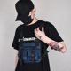 thumbnail image 4 of Bolsa de pecho para hombre, chaleco funcional para niño de la calle, chaleco táctico de hip-hop para viaje, color azul JShteea Para Estrenar, 4 of 6