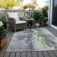 thumbnail image 6 of Addison Rugs Chantille Indoor/Outdoor Transitional Abstract Lavender Washable Rectangle Rug, 9' x 12', 6 of 6