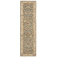 thumbnail image 2 of SAFAVIEH Antiquity Chanelle Oriental Wool Runner Rug, Blue/Ivory, 2'3" x 12', 2 of 9