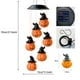 thumbnail image 3 of Carillón De Viento De Calabaza De Halloween Solar, Luz Led, Lámpara De Luz Nocturna De Calabaza Degradada Colorida, Luces De Decoración De Jardín Monstrate HA036670-00, 3 of 6