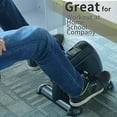 thumbnail image 5 of Mini Exercise Bike, Under Desk Bike Pedal Exerciser Portable Foot Cycle Arm & Leg Peddler Machine with LCD Screen Displays, 5 of 5