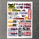 thumbnail image 1 of Mon ster Energy Red Bull Pegatinas Del Conjunto De Motor De La Motocicleta Agv Casco Película Impermeable Calcomanías Brillantes Decoración JDM huangjie unisex, 1 of 2
