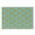 thumbnail image 1 of Yellow Submarine Cutting Board, Nautical Design Illustration of a Submarine and Bubbles, Decorative Tempered Glass Cutting and Serving Board, Small Size, Seafoam and Earth Yellow, by Ambesonne, 1 of 1
