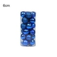 thumbnail image 1 of Christmas Bright Plastic Ball Pendant Decoration Barrel Electroplating Ball Tree Set With Shop Opening Ceiling, 1 of 8