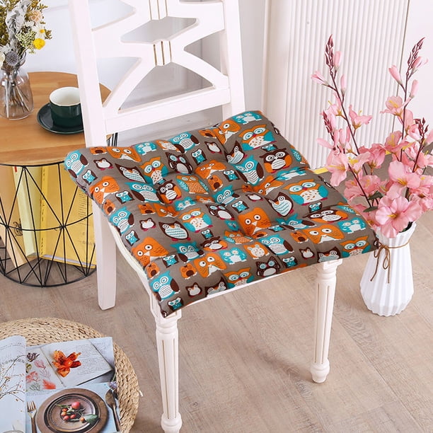 Cojín para muebles de oficina en casa, cojín para asiento de silla de comedor grueso para dormitorio de larga estancia, cojín de felpa para aula de estudiantes universitarios