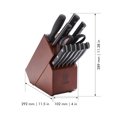 thumbnail image 2 of HENCKELS Ensemble de Couteaux Dynamique 12 Pcs, Marron, 2 of 7