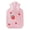 Pink, variant on Blarkrus Hot Water Bottle 17x4.33 in, Leak-Proof Heat Retention, for Stomach Warmth and Comfort Setup and Daily Use, Multicolor