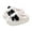 White, variant on XIMIN Kid Girls Cute Animal Panda Slippers Soft Plush House Shoes Rubber Anti Slip Home & Outdoor Cartoon Gifts for Birthday Christmas Fluffy Warm Slide