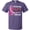Purple, variant on Inktastic Breast Cancer Awareness Nobody Fights Alone Pink Ribbon T-Shirt