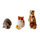 thumbnail image 1 of 3 figuras de a escala 1/64, minifiguras de , simulación de colección, gatitos de resina en diferentes poses para manualidades y adornos del Estilo A, 1 of 8