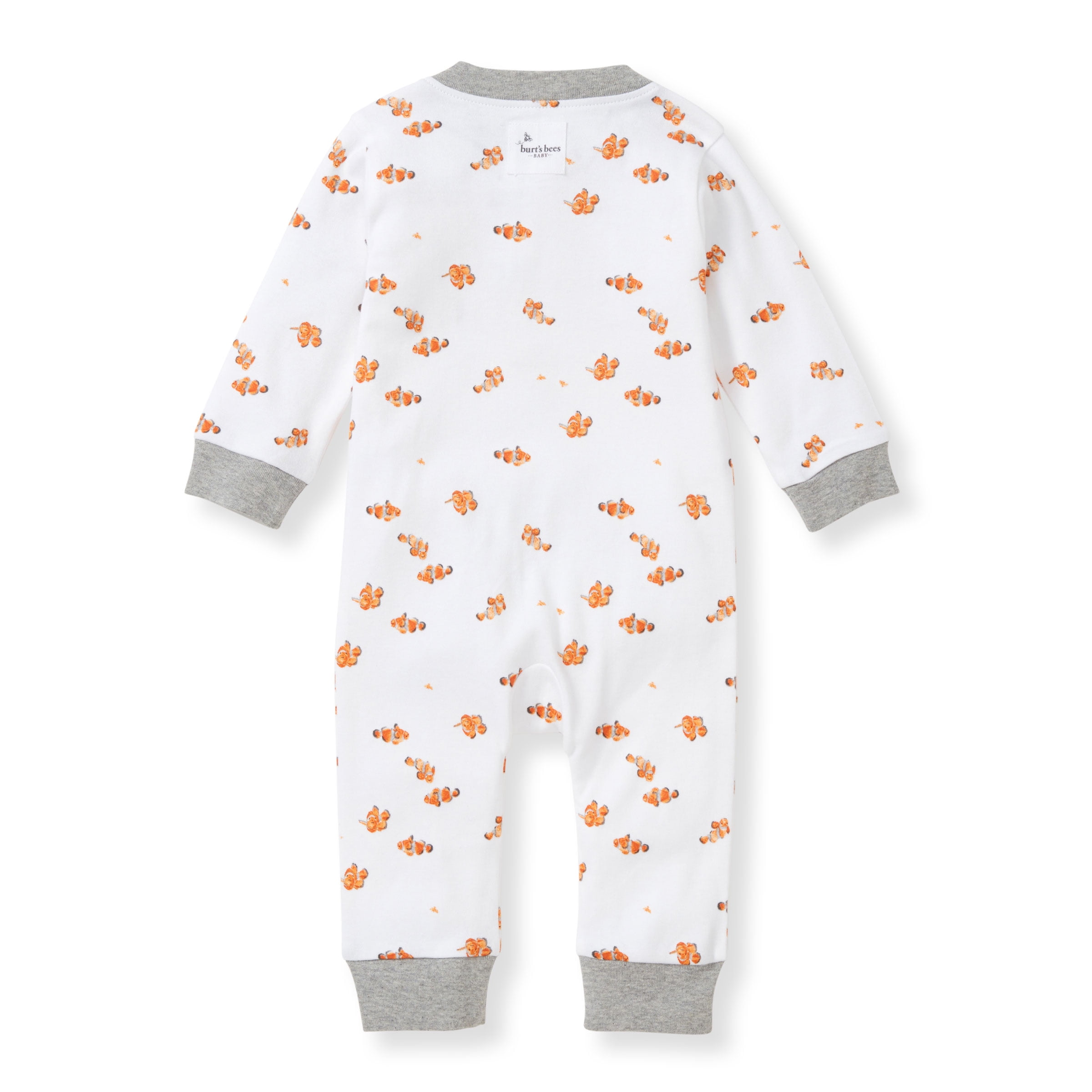 Burt s Bees Baby Organic Cotton Baby One Piece Coverall Sizes Newborn 6 9 Months Walmart